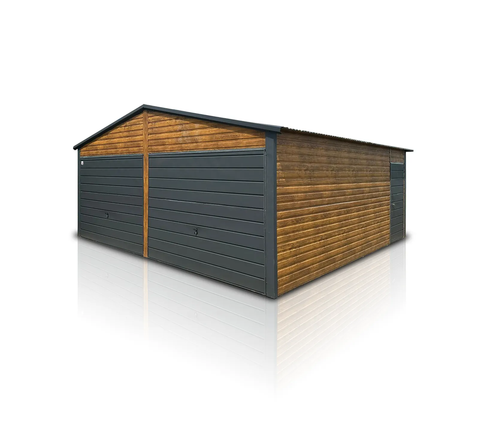 Dupla mobilgarázs 6x6m