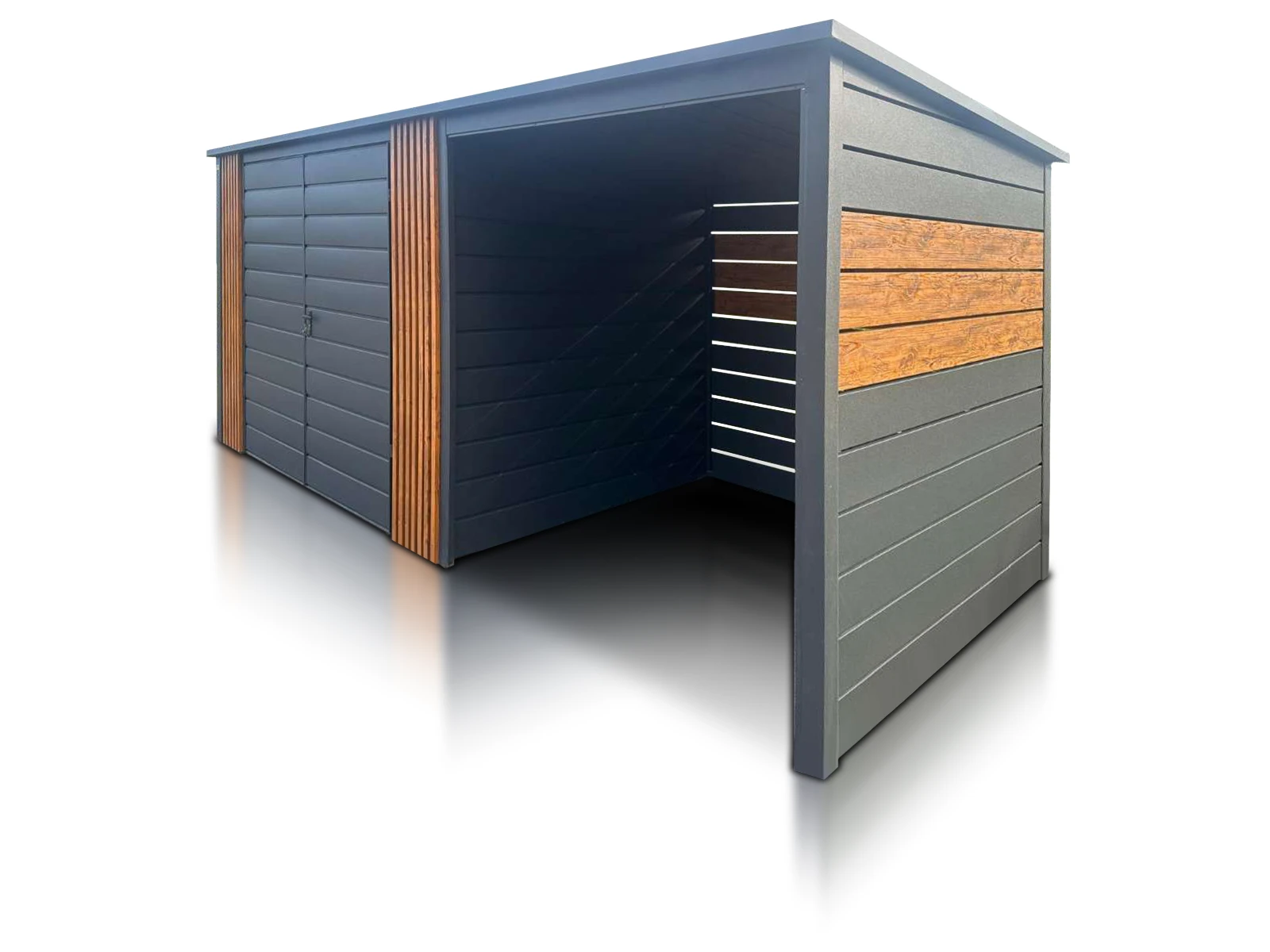 Kerti tároló 3x2m tetővel