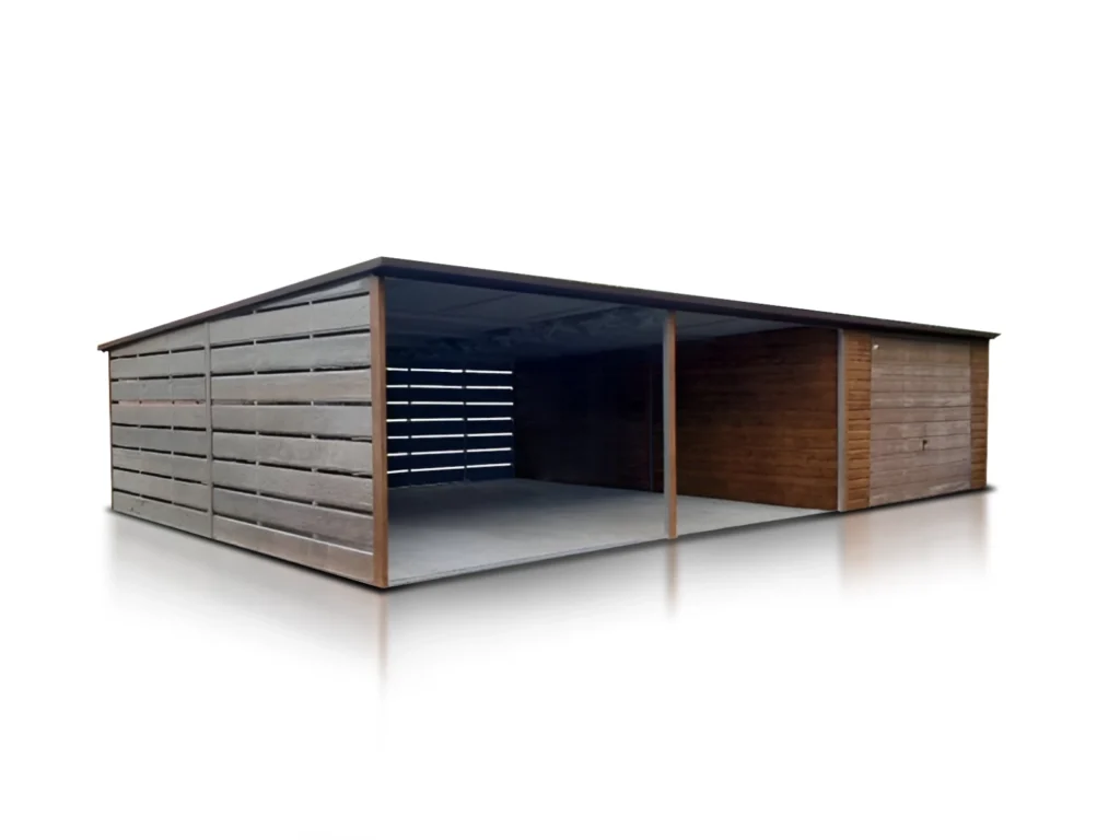 Mobilgarázs Karcag előtetővel