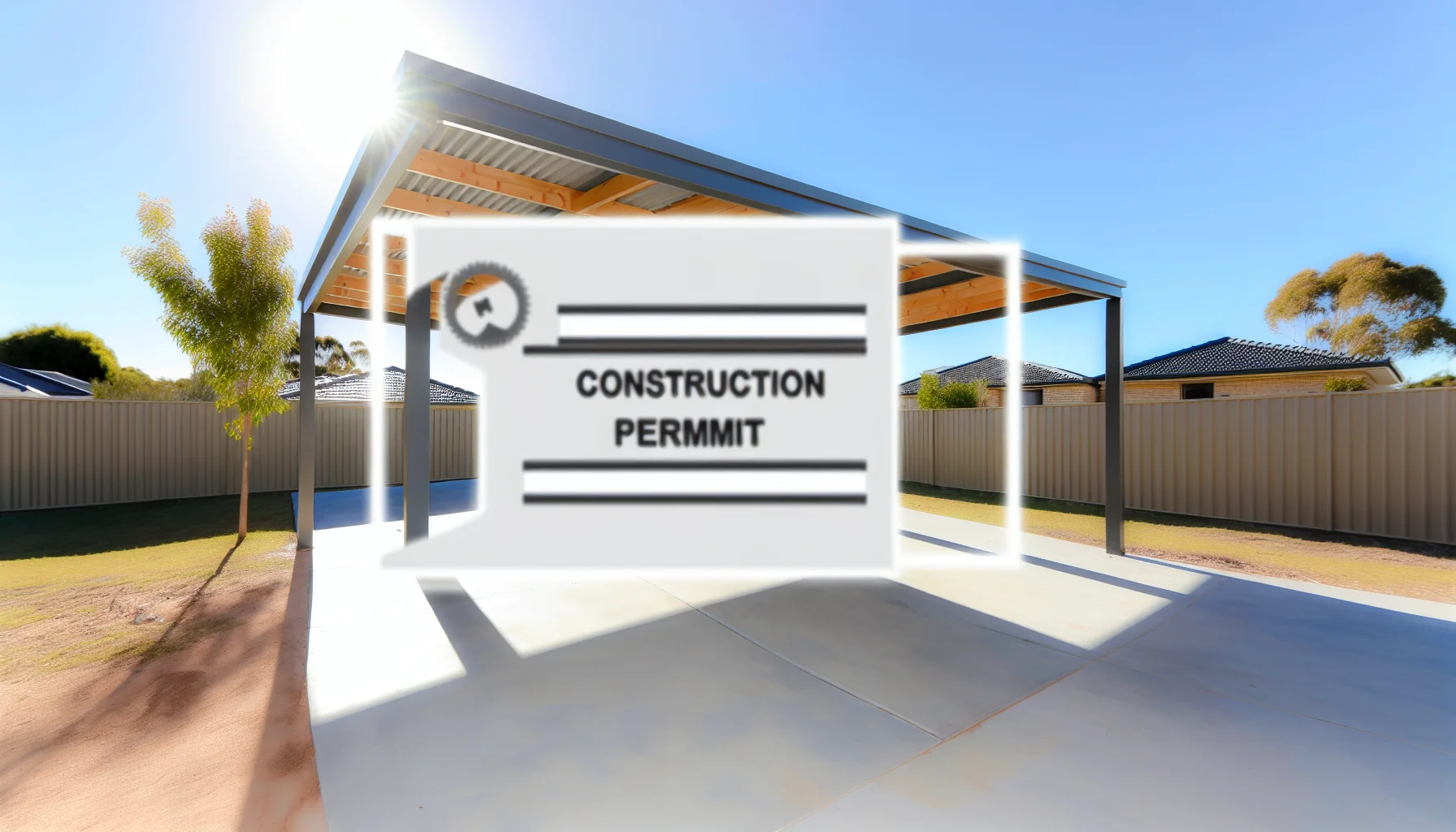 carport építési engedély – LiderStal