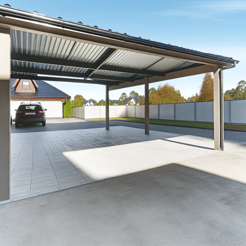 Napelemek integrálása a carportba – LiderStal