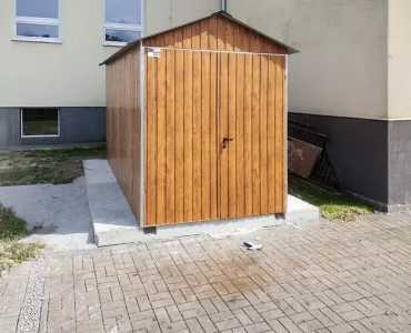 Szerszámos ház 2x3 m, nyeregtetős, fautánzatú