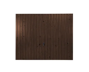 Garázskapu 2x2,5 m, billenő, fautánzatú, függőleges profilozás, 10 cm-es panel