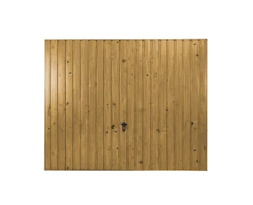 Garázskapu 2,5x2,5 m, billenő, fautánzatú, függőleges profilozás, 10 cm-es panel